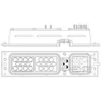 TE Connectivity-1883734-1 Raccordement rectangulaire Conn Rack and Panel ARINC 600