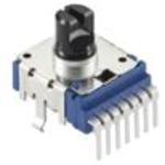 ALPS ALPINE CO., LTD-RK14K1230A2X Widerstandstrimmern, Potenziometern und Regelwiderstande Res POT 10K Ohm 20% 1(Elec)/1(Mech)Turn 6mm Snap-In Panel Mount Tray