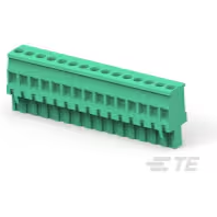 TE Connectivity-1-284047-5 Blocchi terminali connettore Conn Eurostyle Block F 15 POS 5.08mm Screw ST Cable Mount 15A/Contact