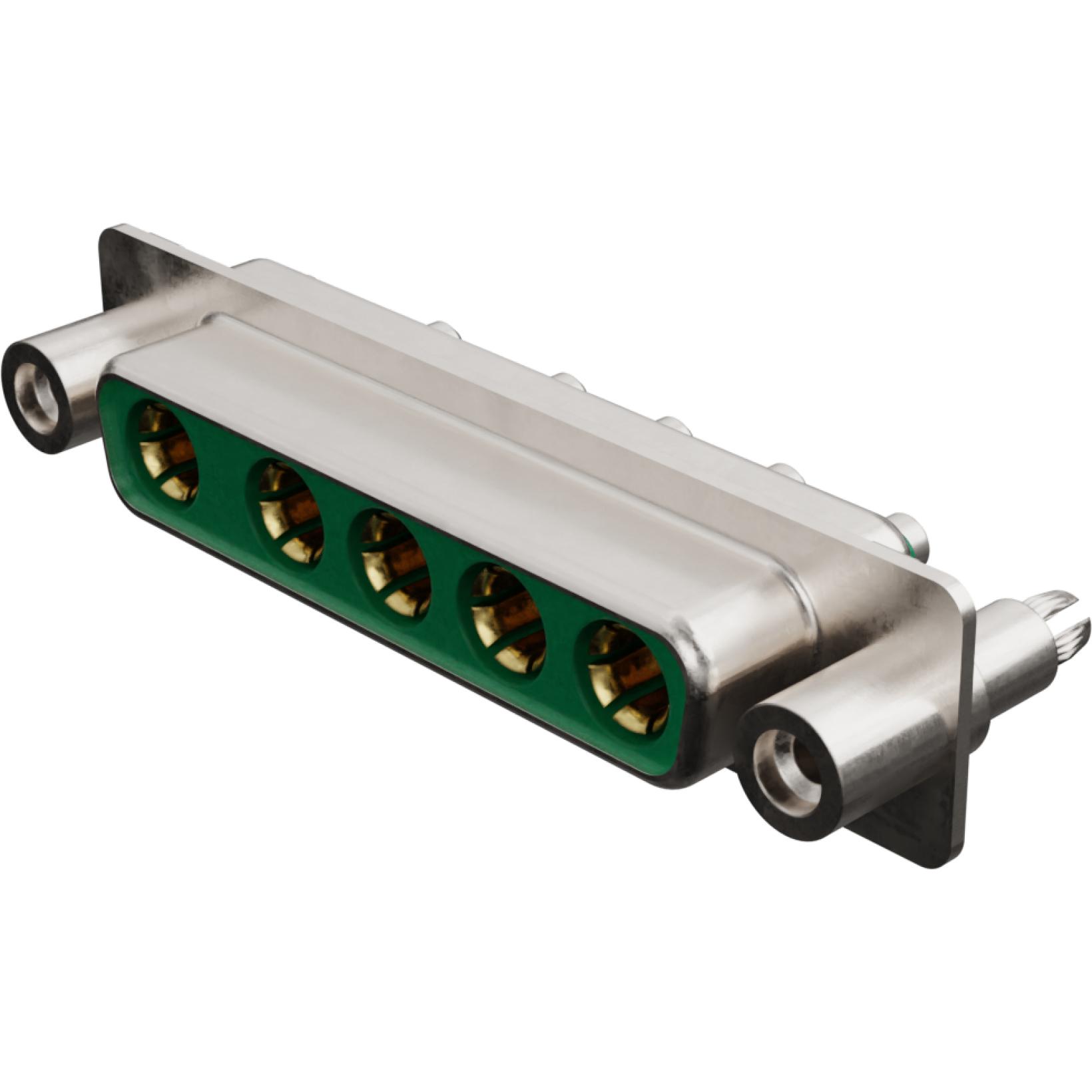 Molex-1731070369 D-超小型连接器 Conn Combo D-Sub F 5Power POS 6.35mm Solder ST Thru-Hole 5 Terminal 1 Port Carton