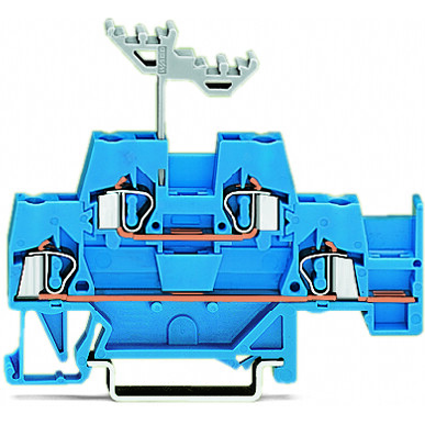 WAGO-280-530 Steckverbinder, Klemmenblöcke Conn Terminal Block 4 POS DIN Rail 20A Box
