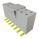 Conn Socket Strip SKT 14 POS 2.54mm Solder ST Top Entry SMD T/R