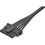 Cable Assembly AC Power 1m Micro-Fit to Micro-Fit 6 to 6 POS F-F Crimp-Crimp 20AWG
