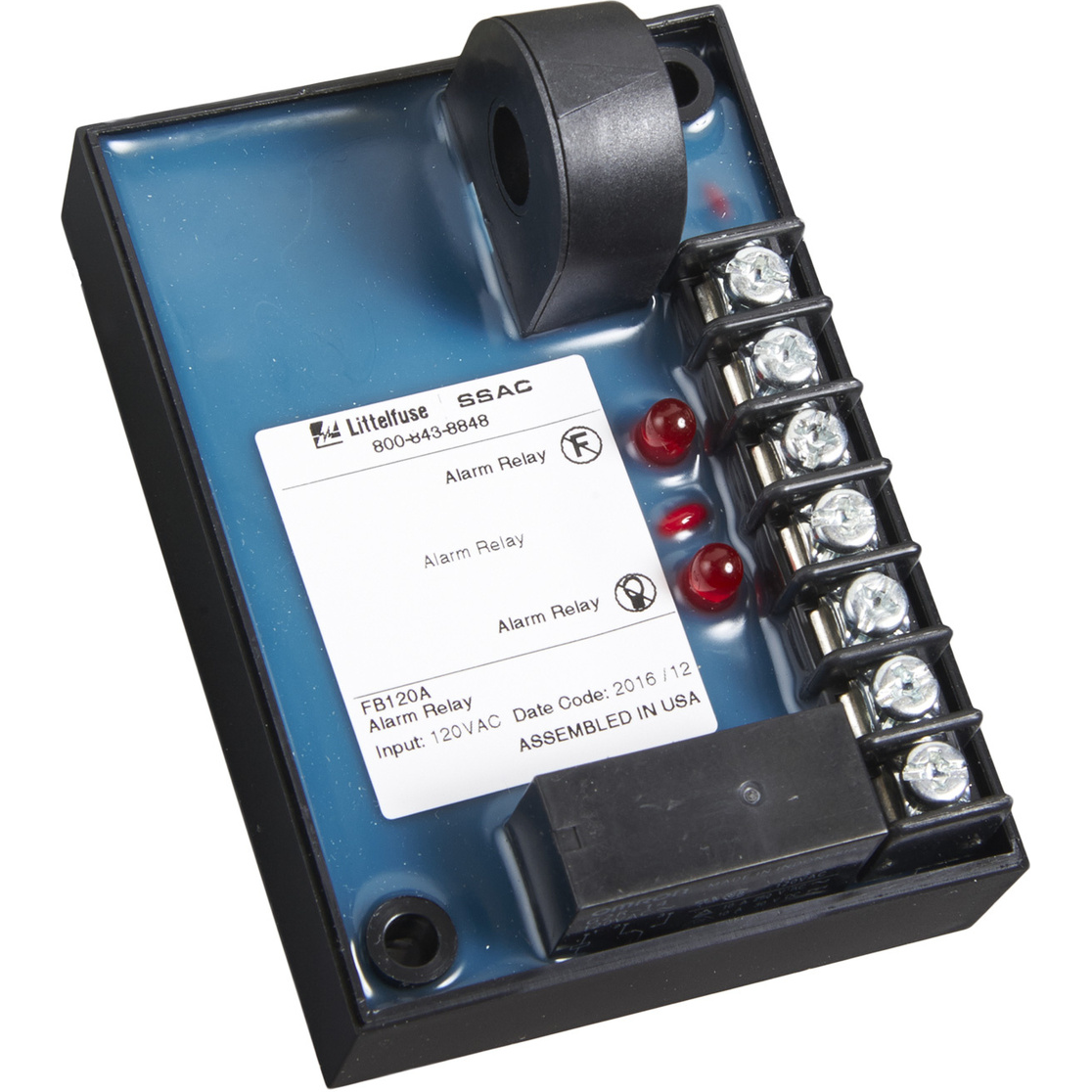Littelfuse-FB120A Zeitrelais Flasher and Incandescent Beacon Alarm Relay Time Delay