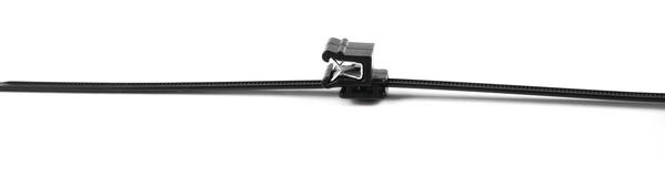 HellermannTyton-156-01007 扎线带 Cable Ties, Standard Locking Polyamide 6/6 Black 45mm 225N Bag