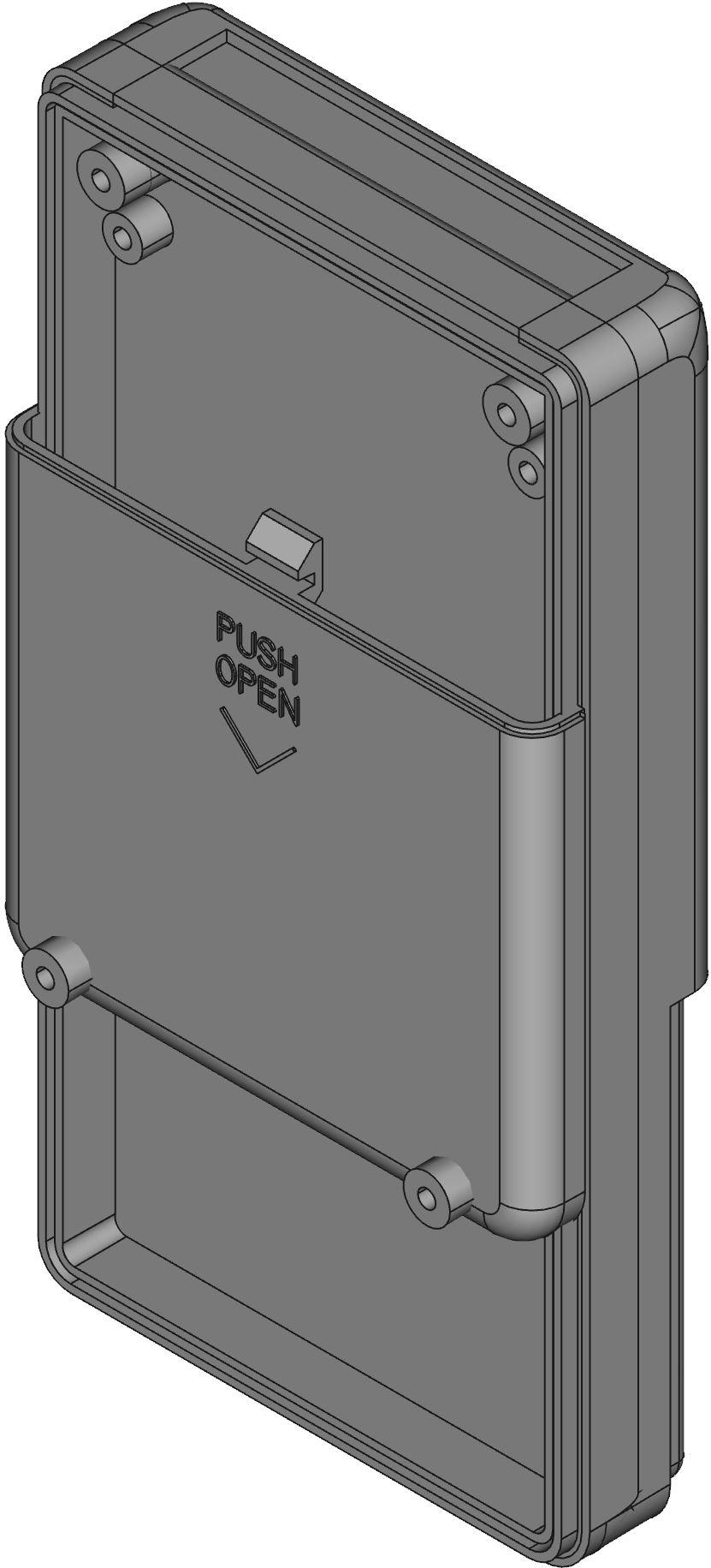 Hammond Manufacturing-RH3015 箱、罩及架 Light Gray Acrylonitrile Butadiene Styrene Hand Held Enclosure