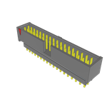 Conn Elevated Shrouded Header HDR 36 POS 2.54mm Solder ST Top Entry Thru-Hole Layer
