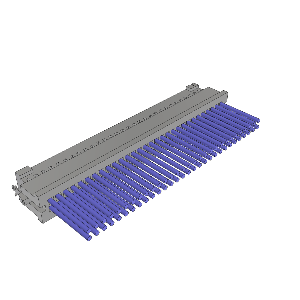 Samtec-S2SDT-30-24-L-24.00-SR Andere Kabelbaugruppen Cable Assembly Discrete Wire 0.609m 24AWG Socket Strip 60 POS SKT Crimp TIGER EYE™ Layer