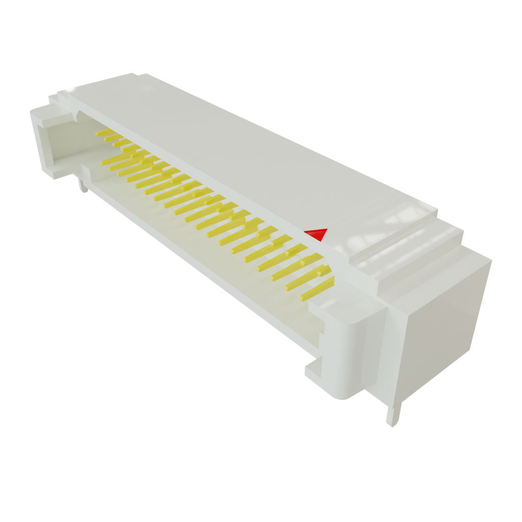 Samtec-T1M-20-GF-DH Connector Headers and PCB Receptacles Conn Shrouded Header (4 Sides) HDR 40 POS 1mm Solder RA Side Entry SMD/Thru-Hole Micro Mate™ T/R