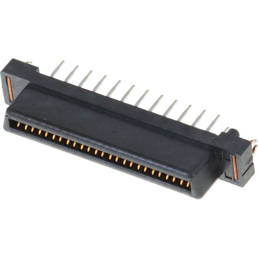Molex-15-92-1050 Steckverbinder, SCSI Conn EBBI RCP 50 POS 2.54mm Solder ST Thru-Hole 50 Terminal 1 Port EBBI™ Tray