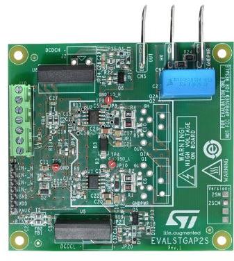 STMicroelectronics-EVALSTGAP2SCM 电源管理开发电路板和套件 STGAP2SCM Gate and Power Driver Demonstration Board