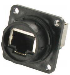 Amphenol-RJF5442200 Steckverbinder, Telefon und Telekommunikation Conn RJ-45 RCP 8 POS Solder ST Panel Mount 8 Terminal 1 Port Cat 5e