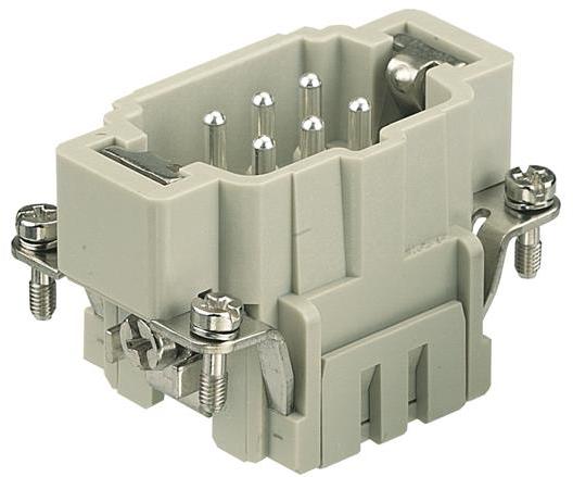 HARTING-09330062616 Steckverbinder, rechteckig Conn Rectangular M 6 POS Cage Clamp ST Panel Mount