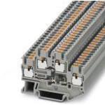 Conn Component Terminal Block F 4 POS Push-In Spring T DIN Rail 1A