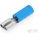 Quick Disconnect Terminal 14-16AWG Brass Blue F 20.82mm Tin T/R