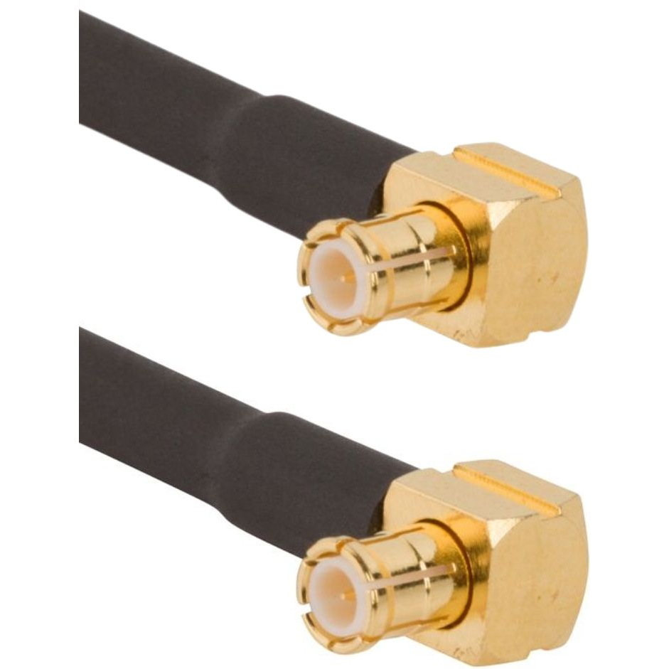 Amphenol RF-095-900-547-012 同轴电缆组件 Cable Assembly Coaxial 0.305m MCX to MCX PL-PL Bag