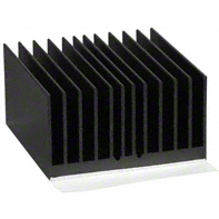 Advanced Thermal Solutions-ATS-54425W-C1-R0 散热器 Heat Sink Passive BGA Straight Adhesive Aluminum 2.22°C/W Black Anodized
