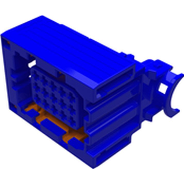 Delphi-33188783 Einzeladersteckverbinder, Gehäuse CTCS-SP 15 Way Female Housing Sealed Blue