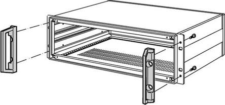Schroff GmbH-20828-128 null Handle Aluminum Die Cast Powder Coated