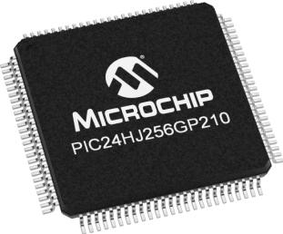 Microchip Technology-PIC24HJ256GP210T-I/PT Microcontrollers - MCUs MCU 16-bit PIC RISC 256KB Flash 3.3V 100-Pin TQFP T/R