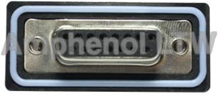 Amphenol-SDB-15PFFS-SL8001 Steckverbinder, D-Sub Conn D-Sub SKT 15 POS 1.37mm Solder Cup ST Panel Mount 15 Terminal 1 Port