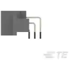 TE Connectivity-9-1393644-1 背板连接器 Conn DIN 41612 M 96 POS 2.54mm Solder RA Thru-Hole Tray