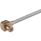 HUBER+SUHNER-16_MCX-50-1-11/111_NH RF-Steckverbinder Conn MCX 0Hz to 6GHz 50Ohm Solder RA Cable Mount PL Gold Over Nickel Bulk