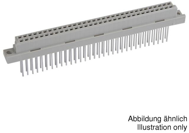 CONEC-122A10019X Face arrière de raccordement TYPE B FEMALE CONNECTOR CONTACT SPACING .100 AND .200