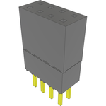 Conn Elevated Socket SKT 8 POS 2.54mm Solder ST Top Entry Thru-Hole Bulk