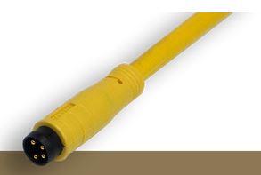 Switchcraft-614S.3 null Cable Assembly Circular Lead 0.3m Circular 4 POS F Crimp