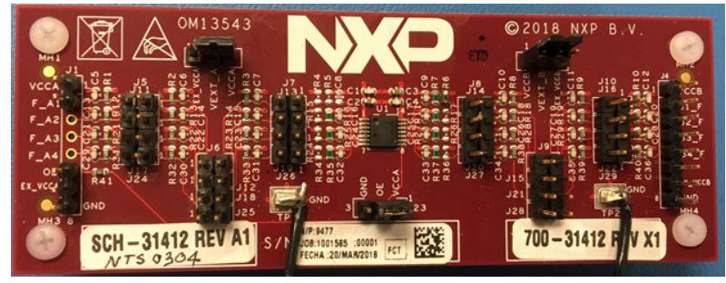 NXP Semiconductors-OM13543 Herramientas y kits de desarrollo NTS0304E Level Translator Evaluation Board