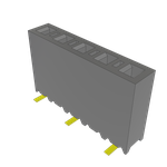 Conn Socket Strip SKT 10 POS 2.54mm Solder ST Top Entry SMD Tube