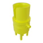 Conn Twinax 0Hz to 4GHz 100Ohm Solder ST Thru-Hole F Gold Tray