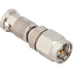 Conn HD-BNC-SMA Adapter 0Hz to 6GHz 50Ohm ST PL/PL Gold Bag