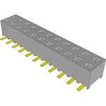 Conn Socket Strip SKT 22 POS 2mm Solder ST Top Entry SMD TIGER EYE™ Tube