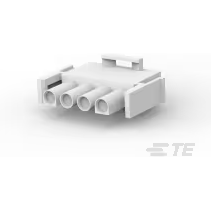 TE Connectivity-2-480702-0 Custodia filo connettore dedicato Conn Housing PL 4 POS 6.35mm Crimp ST Cable Mount Natural Package