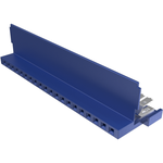 Clincher™ Flex Connectors, Receptacle Assembly, Single Row, 20 Positions, 2.54mm (.100in) Pitch