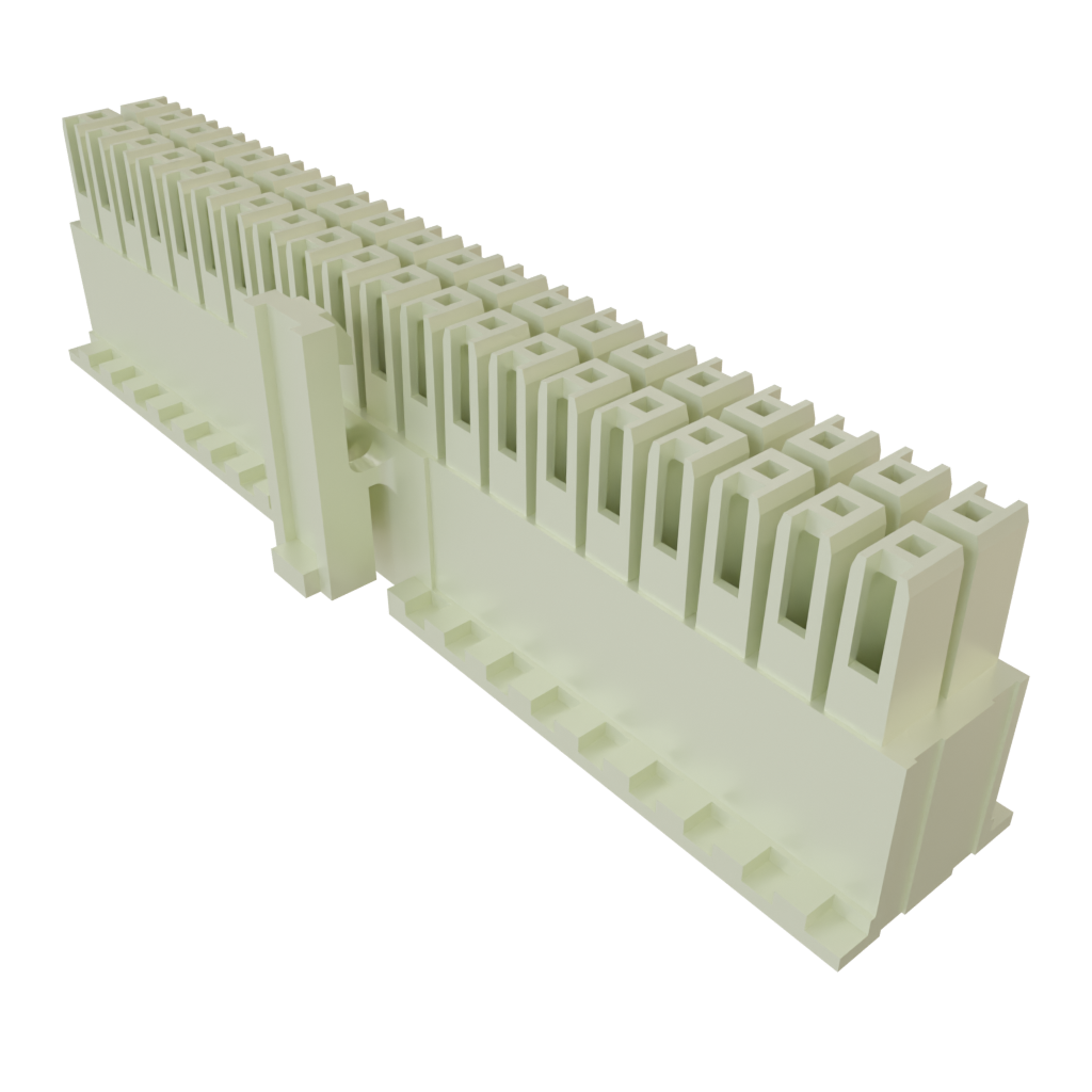 Samtec-IPD1-20-D 分立接线罩连接器 Conn Housing F 40 POS 2.54mm Crimp ST Cable Mount