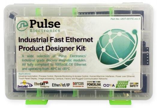 Pulse Electronics Corporation-UKIT-001FE Kits de composants Fast Ethernet Product Designer Kits for Industrial Automation, Process Control and Communications