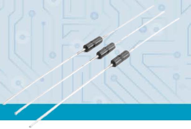 Vitrohm-ZOM065-T-52-0RAA Widerstand, fest, Einzeldurchsteckloch Res 0 Ohm Molded AXL Ammo