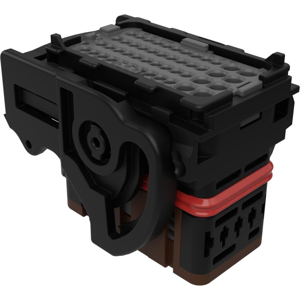 Molex-0643201319 Connector Discrete Wire Housing Conn Housing RCP 48 POS 2.54mm/3.7mm Crimp ST Cable Mount Brown Carton