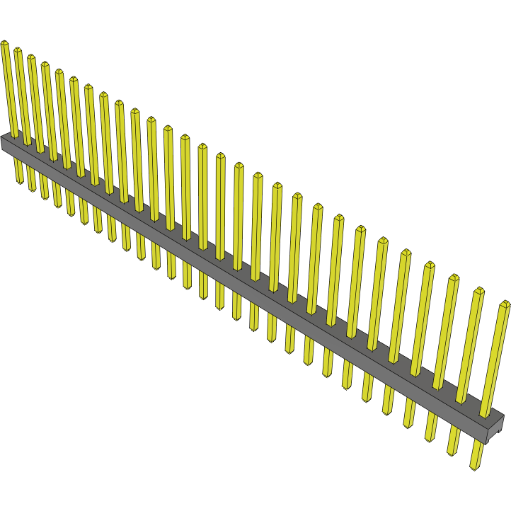 Samtec-MTMM-128-12-G-S-400 Connector Headers and PCB Receptacles Conn Unshrouded Header HDR 28 POS 2mm Solder ST Top Entry Thru-Hole Bulk