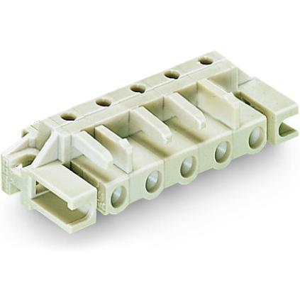 WAGO-722-836/047-000 Steckverbinderleisten und Leiterplattenbuchsen Conn PC Header F 6 POS 7.5mm Solder RA Thru-Hole 15A Box