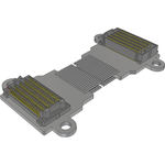 Samtec-ESCA-20-10-20.0-2-4 Kabelbaugruppen Koaxial 34 AWG Micro Ribbon Coaxial Cable Assembly