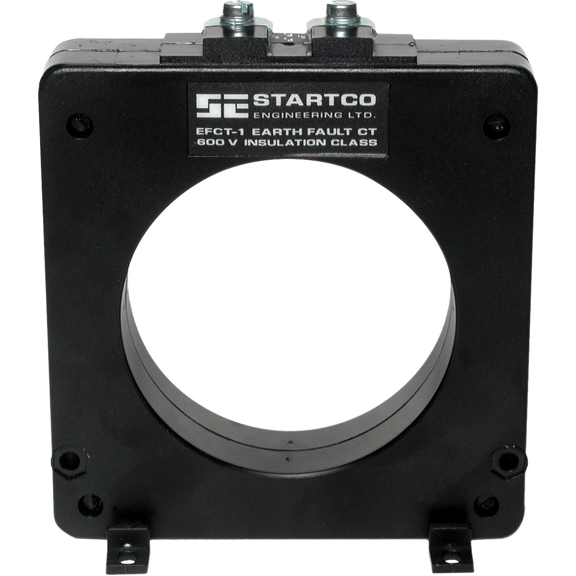 Littelfuse-EFCT-26 Current Transformers Current Transformer 1:100 600VAC 5000mA Prim. 2 Terminal Screw Flange Mount