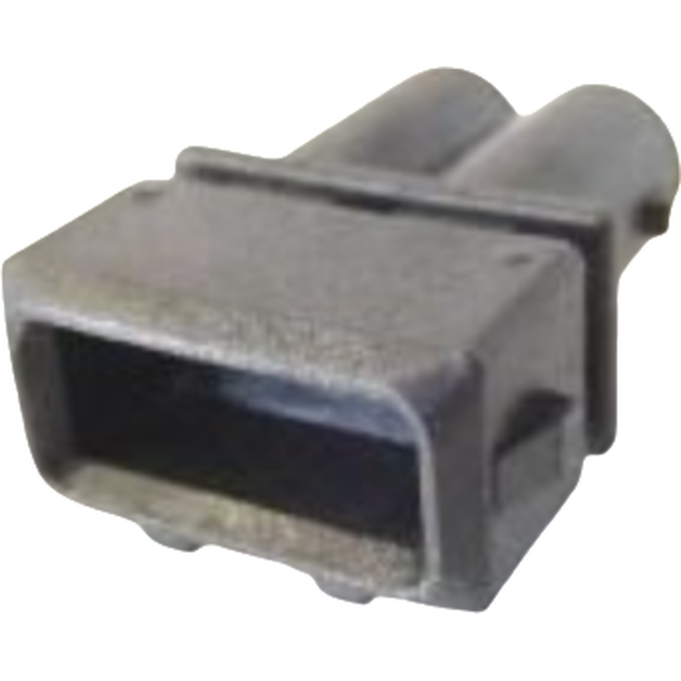 Delphi-10717465 Einzeladersteckverbinder, Gehäuse 2 Way Black 4.8 Sealed Male Connector