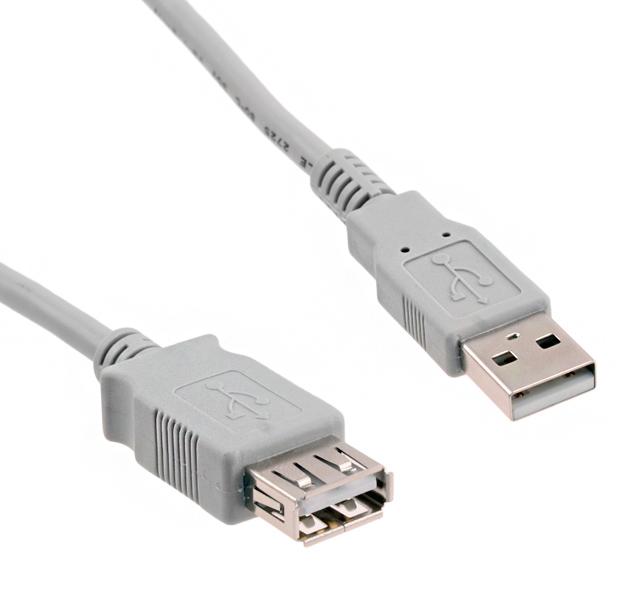 CnC Tech, LLC-102-1010-BE-00180 USB Kabelbaugruppen Cable Assembly 1.8m USB Type A to USB Type A 4 to 4 POS F-M 24AWG/28AWG