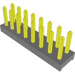 Conn Unshrouded Header HDR 16 POS 2mm Solder ST Top Entry Thru-Hole Bulk