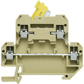 Weidmuller-0327960000 Steckverbinder, Klemmenblöcke Conn Disconnect Terminal Block 4 POS Screw DIN Rail