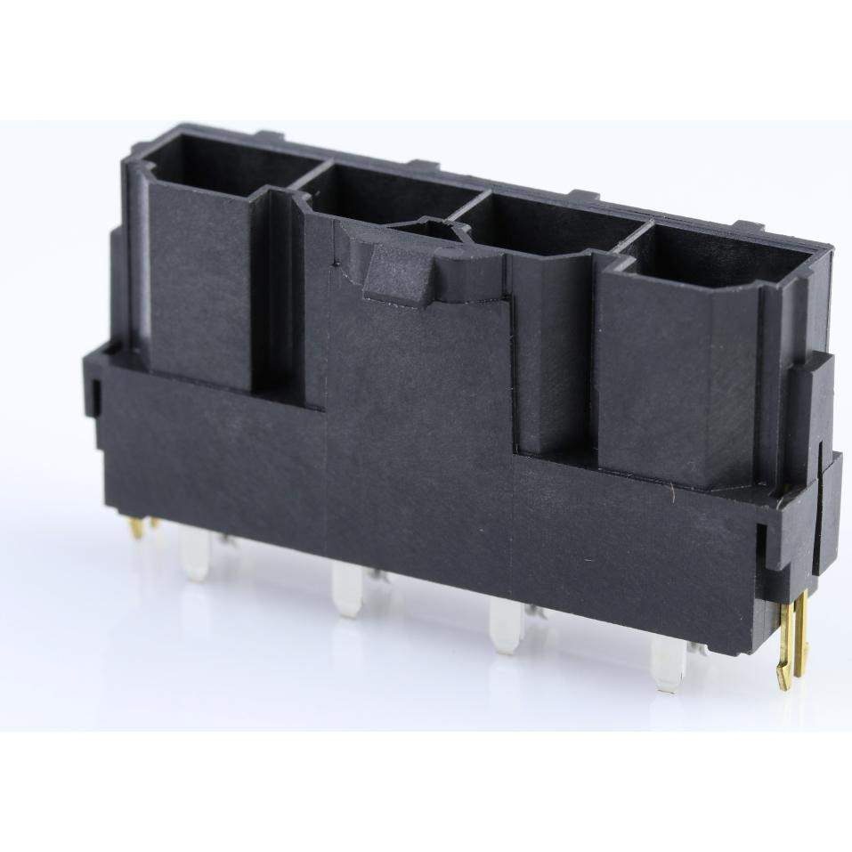 Molex-0428194214 Steckverbinderleisten und Leiterplattenbuchsen Conn Wire to Board HDR 4 POS 10mm Solder ST Top Entry Thru-Hole Tray